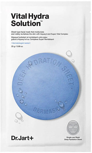 Dr. jart+ Dermask Deep Hydrating Face Mask (Water Jet Vital Hydra Solution) 25 g
