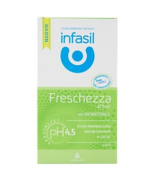 Infasil Detergente Intimo Freschezza Attiva Con Antibatterico 200 Ml