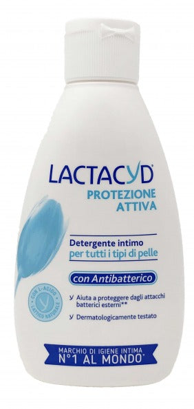 Lactacyd Detergente Intimo Protezione Attiva Con Antibatterico 200 Ml