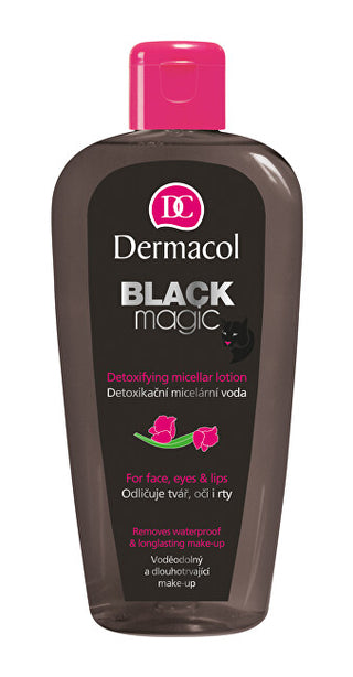 Dermacol Detox Black Magic (loțiune micelară detoxifiantă) Apă 200 ml