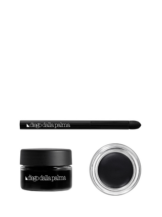 Diego dalla palma Makeup Studio, waterproof, ombretto e eyeliner Kajal 2 in 1, 11, Nero, 3,2 g