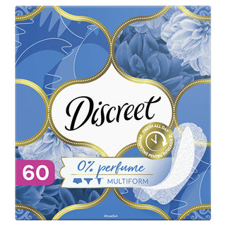 Discreet Air Multiform Panty Liners 60 Pieces 