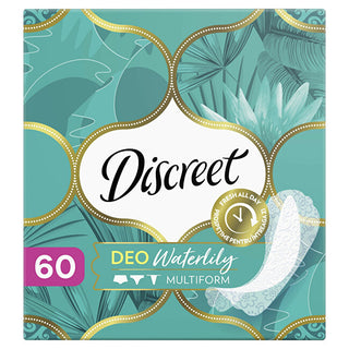 Discreet Protège-slips Waterlily Multiform 60 pièces 