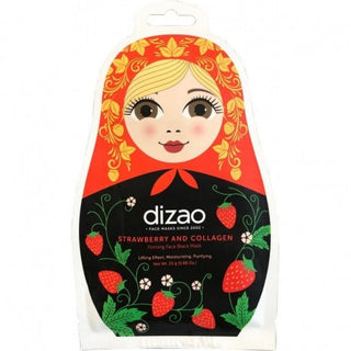 Dizao Dizao Maschera Viso Nera Rassodante Fragole Collagene 25 Gr