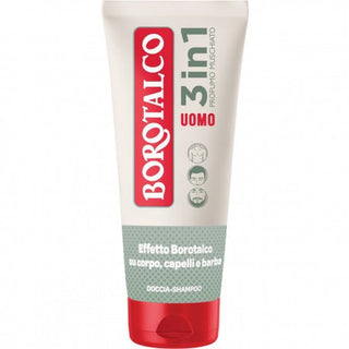 Borotalco Docciashampoo Uomo 3In1 Profumo Muschiato 200 Ml