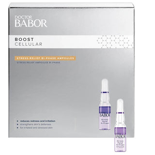 Set Doctor Babor Boost Cellular Vitamina E Siero lenitivo anti-rossore Per il viso 14 pezzi 1 ml