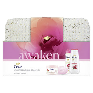 Dove 어웨이큰 바디 케어 선물 세트 (화장품 파우치 포함)