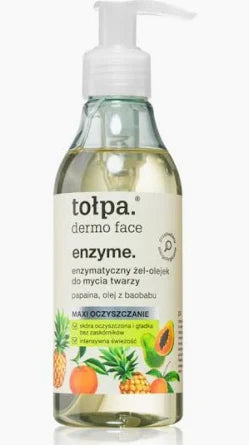 Tołpa Dermo Enzyme gel olio detergente per il viso 195 ml