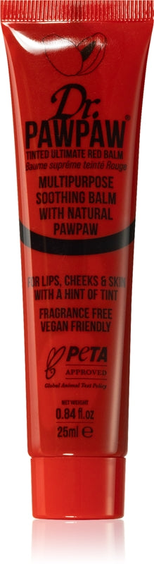 Dr. Pawpaw Ultimate Rosso Stick Duo Per Labbra E Guance 25 Ml