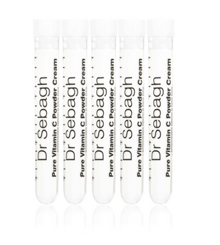 Set Dr Sebagh Pure Vitamin C Powder Cream Revitalizing Face Cream 5pcs 1.95g