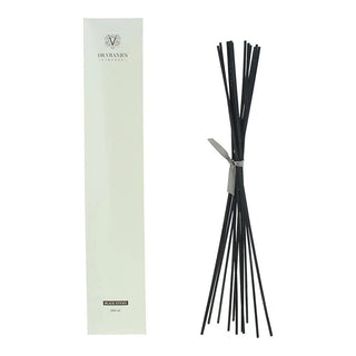 Dr. vranjes firenze Rattan Nero, Bastoncini Per Diffusori, 12 pz