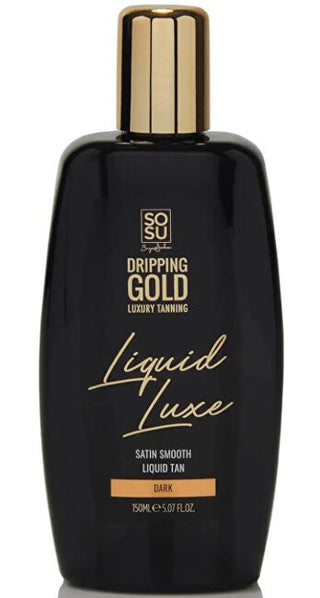Dripping gold Água autobronzeadora escura (bronzeado líquido) 150ml