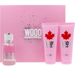 Dsquared2 Wood Pour Femme 3 pezzi — Set profumo