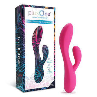 Plusone Stimolatore Vibrante Doppio Rosa