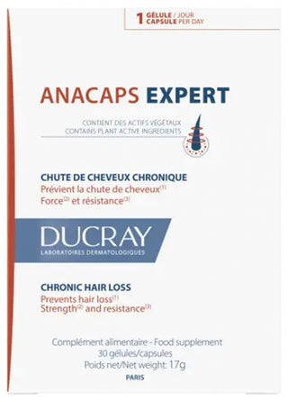 Ducray Anacaps Expert, Riduce, Capsule, 30 pz