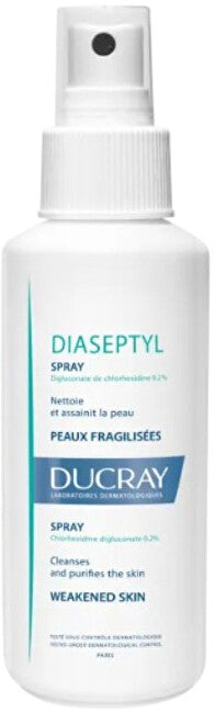 Ducray Spray Disinfettante Antibatterico Per Pelle Lesa Diaseptyl (Spray) 125 Ml