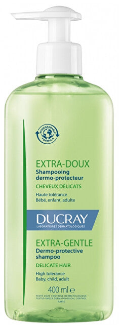 Ducray שמפו עדין במיוחד (דרמו-פרוטקטיבי) לחפיפת שיער תכופה - נפח: 400 מ"ל