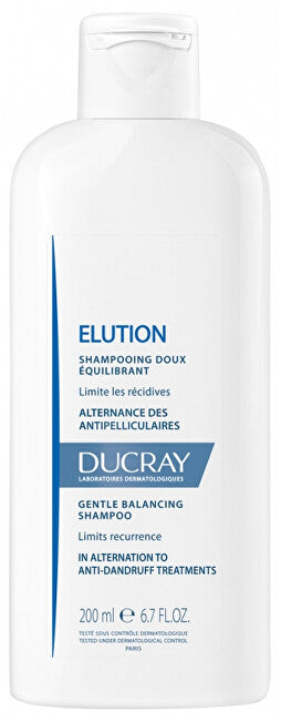 Ducray Elution Gentle Balancing Shampoo - Volume: 200 ml 