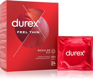 Durex Feel Thin Condoms 24 Pcs
