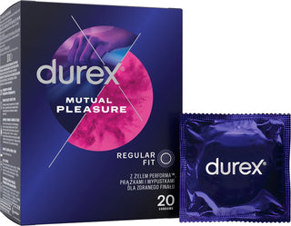 Durex Mutual Pleasure Preservatives 20 Pcs