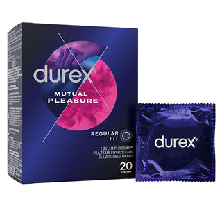 Durex Regular fit condoms for mutual pleasure - Variant: 20 pieces