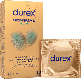 Durex Sensual Slim Condoms 10 Pcs