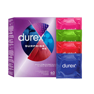 Durex Surprise Me Condoms 40 pieces