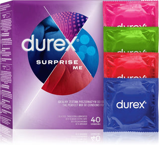 Durex Surprise Me Condoms Mix 40 Pcs
