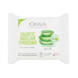 Omia Eco Bio Visage Salv.Struccanti Micellari Con Aloe 20 Pz