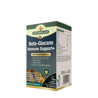 Natures Aid Beta-Glucani Supporto Immunitario+ 30 compresse — Nahrungsergänzung