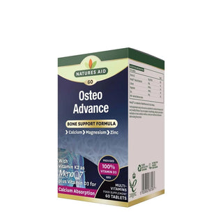 Natures Aid Osteo Advance Formula Knochensupport 60 Tabletten — Nahrungsergänzung