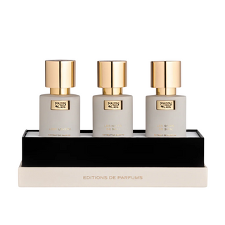 Editions De Parfums Ambre Set Maison de l'Asia: Lost Lovers, Extrait De Parfum, unisex, 15 ml + Les Nuits De Bali, Extrait De Parfum, unisex, 15 ml + Les Soirs De Siam, Extrait De Parfum, unisex, 15 ml