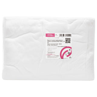 Asciugamano monouso per parrucchiere Eko-Higiena in tessuto non tessuto liscio Extra Basic 70x50cm, 50 pezzi