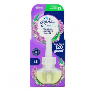 Glade Electric Essential Oil Ricarica Liquida Tranquil Lavender & Aloe 20 Ml