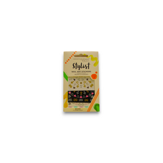 Conjunto de trío Elegant Touch Pegatinas de uñas Stylist Corazones y lazos 3 piezas