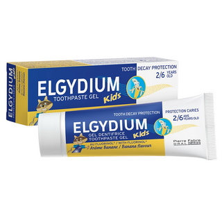 Elgydium Kids Shark, Fluorinolo, Clean, Dentifricio, 50 ml