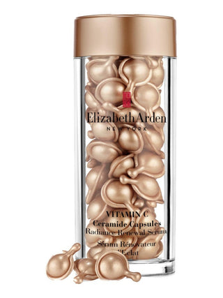 Elizabeth Arden כמוסות ויטמין C של סרמיד סרום פנים מבהיר 60 יחידות 28 מ"ל