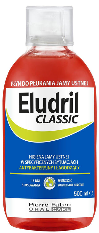 Eludril Collutorio, Antiplacca, 500 ml