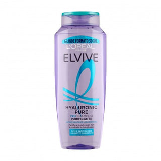 L Oreal Paris Elvive Hyaluronic Pure 72H Shampoo Purificante 300 Ml