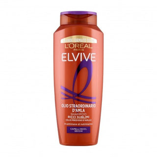 L Oreal Paris Elvive Olio Straordinario D`Amla Shampoo Ricci Sublimi 300 Ml