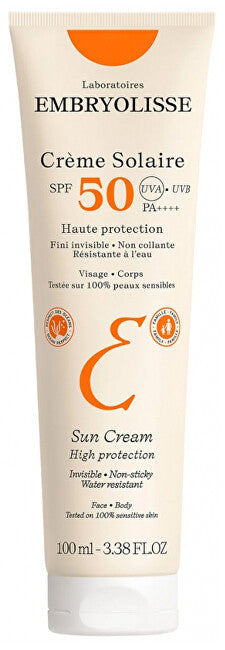 Embryolisse Sunscreen SPF 50 100ml
