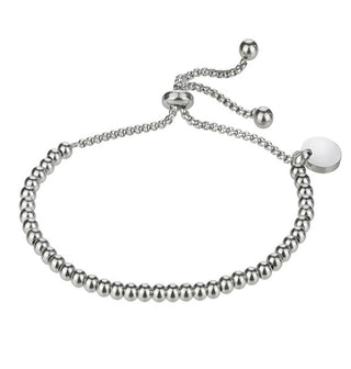 Emily westwood Pulsera de cuentas de acero atemporal París EWB24009S