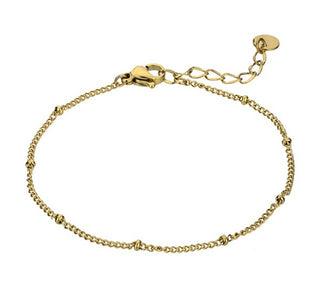 Emily Westwood Bracciale Paige Delicate In Acciaio Placcato Oro Ewb23073G