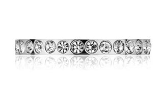 Emily Westwood Anello In Acciaio Con Cristalli Journee Wr1006S