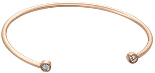 Emily westwood Pulsera de bronce macizo con cristales WB1044R