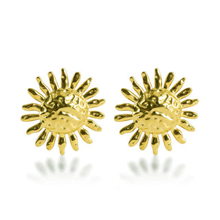 Emily westwood Gold-plated Orecchini Sun EWE260788G
