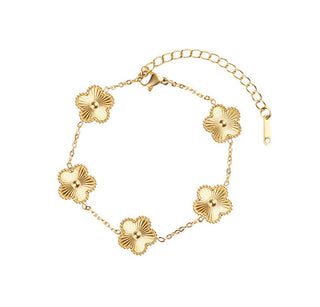 Emily westwood Gold-plated flower Bracciale made of steel EWB250253G