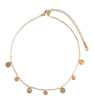 Emily westwood Gold-plated anklet con pendants Oralyn EWA250354G