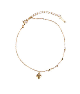 Emily Westwood Cavigliera In Acciaio Placcato Oro Joloura Ewa250367G