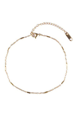 Emily Westwood Cavigliera In Acciaio Placcato Oro Zarella Ewa250355G